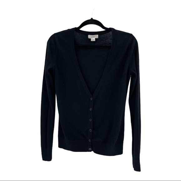 Forever 21 Black V-Neck Cardigan Size S - Picture 5 of 8